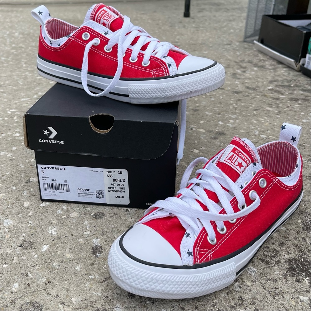 Converse All Stars Oxford Style 🇺🇸 July 4th 💙 Patriotic ❤️